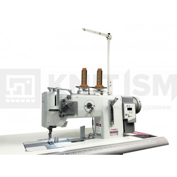 Прямострочная швейная машина с тройным продвижением для окантовки тяжелых материалов Aurora A-267D-373-LG (прямой привод)