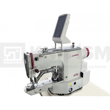 Закрепочная машина с приспособлением для пришивания пуговиц Aurora A-430DN (прямой привод, автоматические функции)