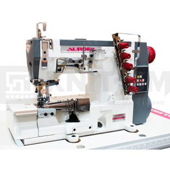 Плоскошовная машина для окантовки Aurora A-500-02DN (прямой привод)