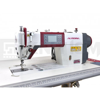 Прямострочная промышленная швейная машина Aurora A-8E для легких и средних материалов