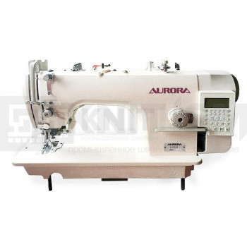 Прямострочная швейная машина с ножом обрезки края материала Aurora A-5200-D3