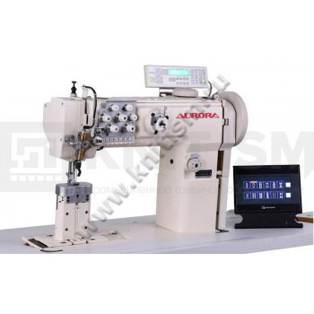 Двухигольная промышленная швейная машина Aurora A-550-1780 (мокасинка)