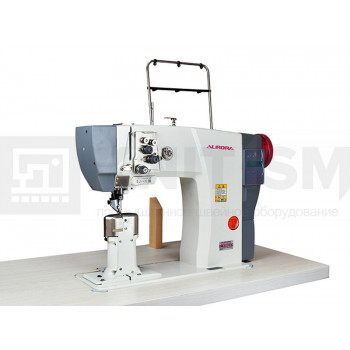 Колонковая машина с одноигольным/двухигольным продвижением Aurora A-592-D (прямой привод)