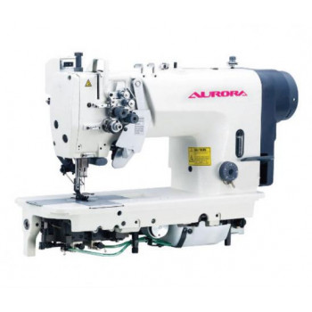 Двухигольная промышленная швейная машина AURORA A-842D-03 с прямым приводом