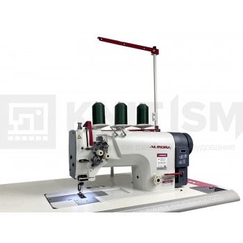 Двухигольная промышленная швейная машина AURORA A-842DN-05 с прямым приводом
