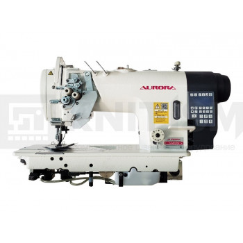 Двухигольная промышленная швейная машина Aurora A-8452-D4 (Прямой привод)