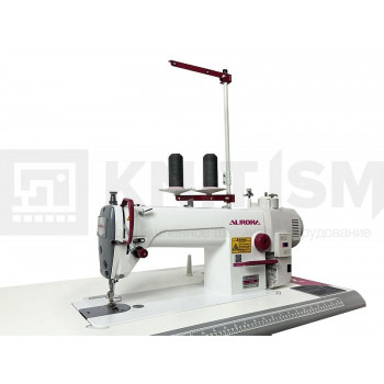 Прямострочная промышленная швейная машина Aurora A-8700E со встроенным мотором ADD-55N