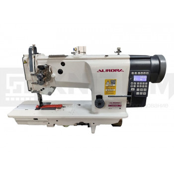 Одноигольная промышленная швейная машина Aurora A-877-D4 (прямой привод, автоматические функции)