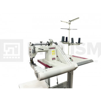 Промышленная швейная машина с П-образной платформой, пуллером и встроенным сервоприводом Aurora A-9270D-PL