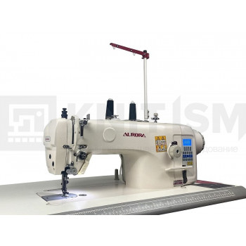 Промышленная швейная машина с унисонной подачей Aurora A-9612 с прямым приводом и автоматическими функциями