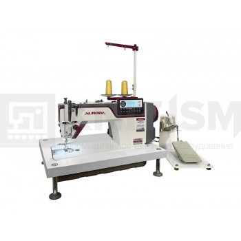 Настольная прямострочная промышленная швейная машина Aurora A-5H Home (Дизайнерские строчки)