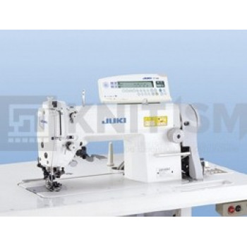 Прямострочная промышленная швейная машина с ножом обрезки края материала JUKI DLM-5400NF-7WB/AK85