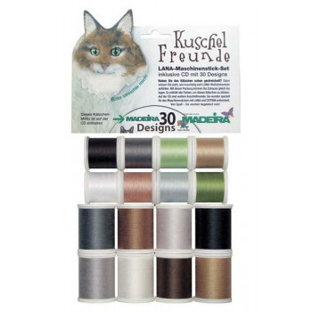 Набор вышивальных ниток Madeira Lana 16*200м