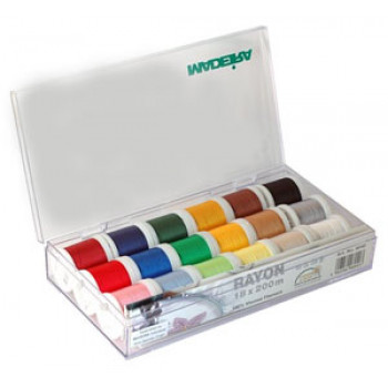 Набор вышивальных ниток Madeira Rayon 18*200м