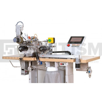 Автоматизированная рабочая станция для притачивания резинки предварительно сшитой в кольцо Siruba ASK-EBS100