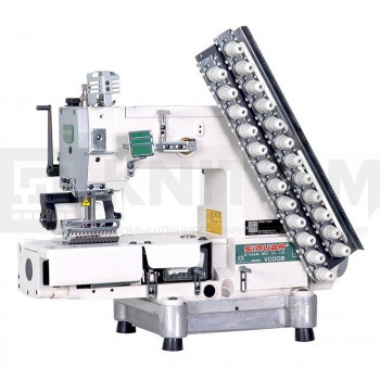 Многоигольная промышленная швейная машина (поясная машина) Siruba VC008-12064P/VCE/RL